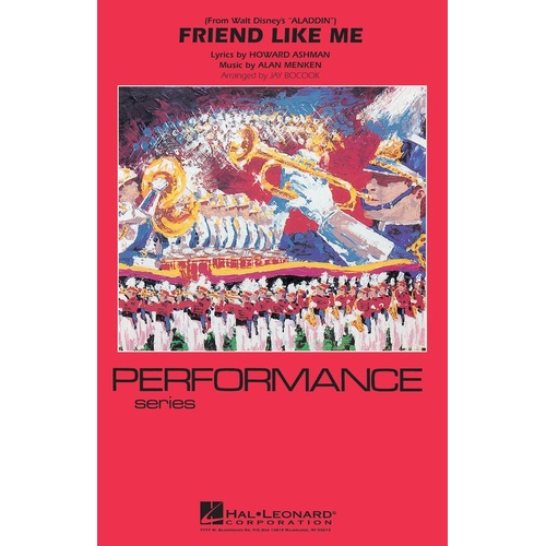 Friend Like Me Easy Marching Band Arr Bocook 
