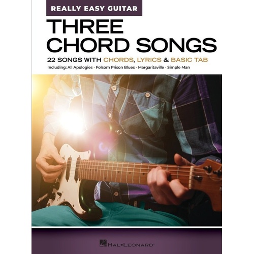 Really Easy Guitar - Three Chord Songs by Hal Leonard