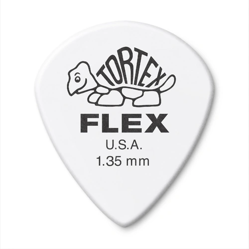 Jim Dunlop Tortex Flex 1.35mm Jazz III Guitar Pick (Single)