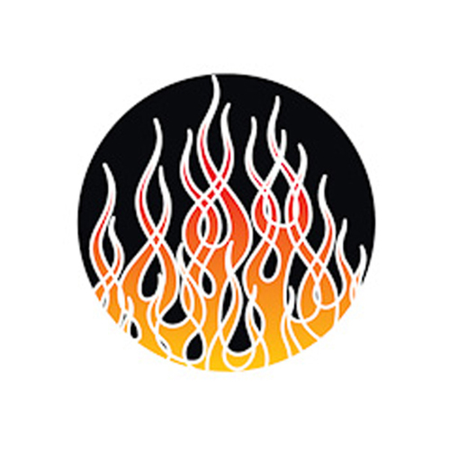 Grafix Cymbal Bag Hot Rod Flame