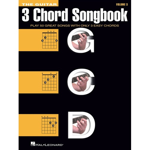 Guitar 3 Chord Songbook Vol 3 (Softcover Book)