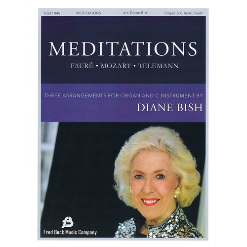 Meditations 3 Pieces For Organ and Solo C Instrume (Softcover Book)