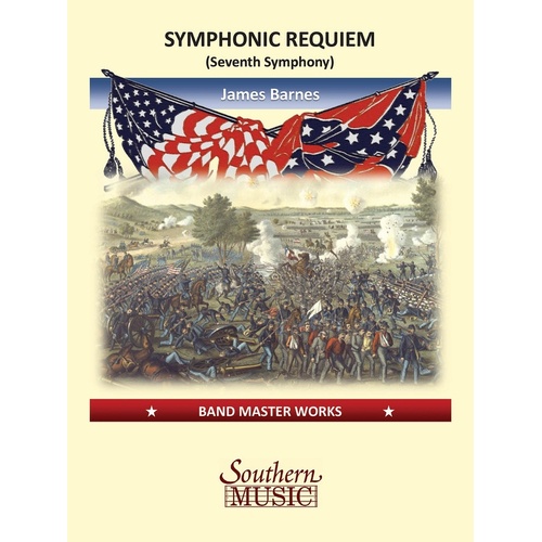 Barnes - Symphonic Requiem Concert Band 6 Score/Parts (Pod) (Music Score/Parts)