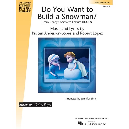 Do You Want To Build A Snowman? Easy Piano Ep (Sheet Music)