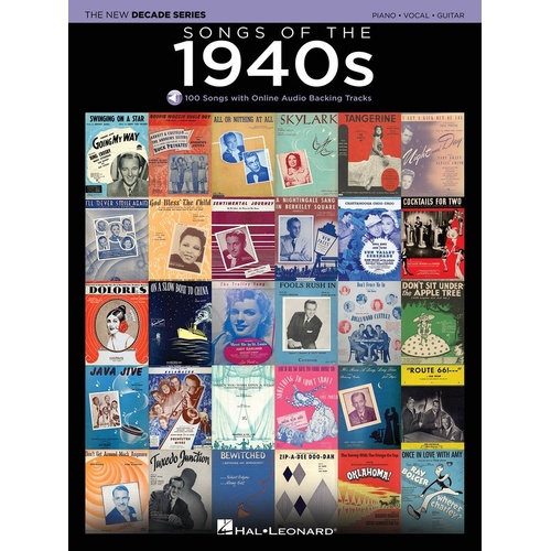 Songs Of The 1940s PVG Book/Online Audio (Softcover Book/Online Audio)