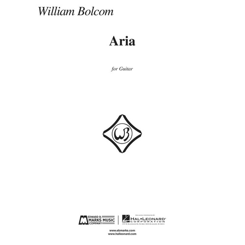 Aria For Guitar (Softcover Book)