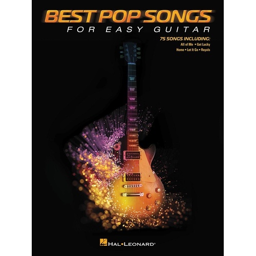 Best Pop Songs For Easy Guitar (Softcover Book)