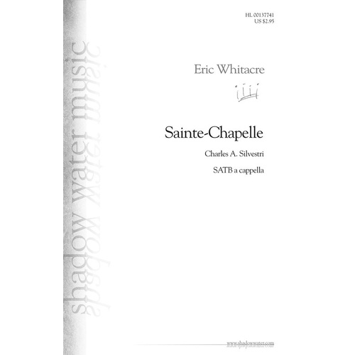 Sainte Chapelle SSATB A Cappella (Octavo)