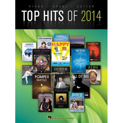 Top Hits Of 2014 PVG (Softcover Book)