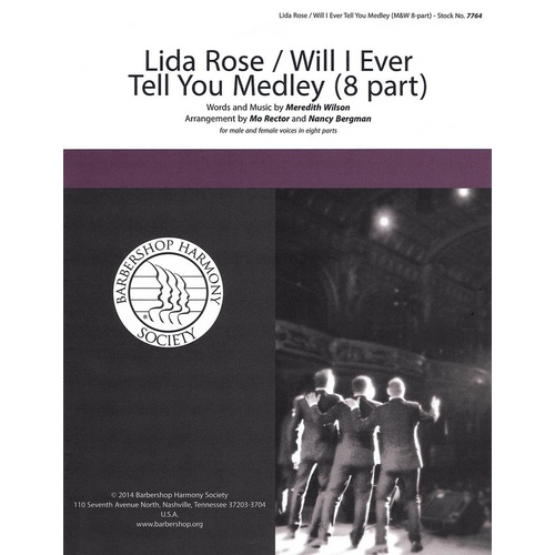 Lida Rose/Will I Ever Tell You? 8 Part A Cappell (Octavo)