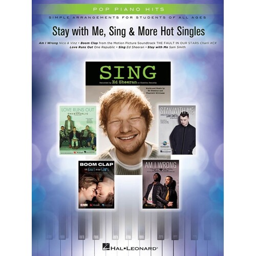 Stay With Me Sing and More Hot Singles Pph (Softcover Book)