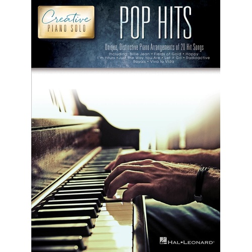 Pop Hits Creative Piano Solo (Softcover Book)