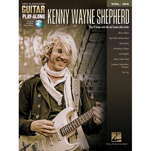 Kenny Wayne Shepherd Guitar Play Along V184 Book/O (Softcover Book/Online Audio)