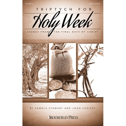 Triptych For Holy Week SATB (Octavo)