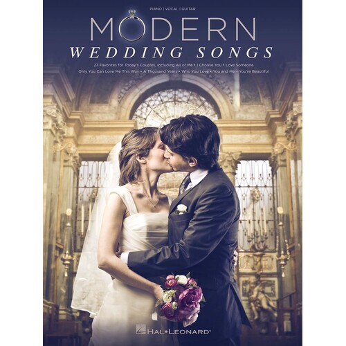 Modern Wedding Songs PVG (Softcover Book)