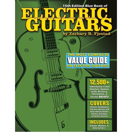 Blue Book Of Electric Guitars 15th Edition (Softcover Book)