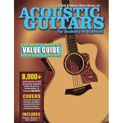 Blue Book Of Acoustic Guitars 15th Edition (Softcover Book)