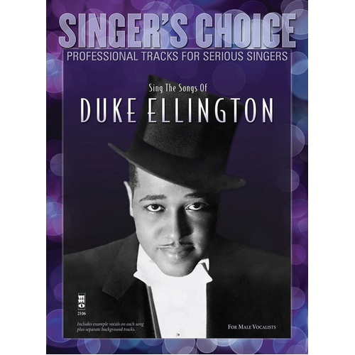 Sing The Songs Of Duke Ellington Book/CD (Softcover Book/CD)