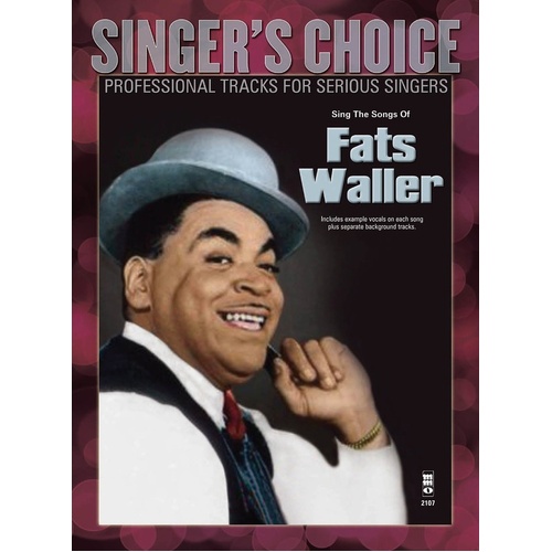 Sing The Songs Of Fats Waller Book/CD (Softcover Book/CD)