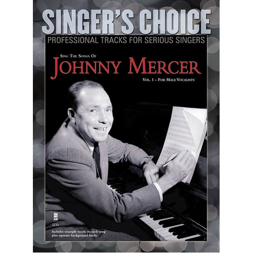 Sing The Songs Of Johnny Mercer Vol 1 Book/CD Male (Softcover Book/CD)