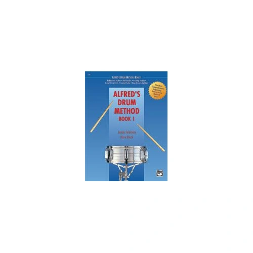 Alfred's Drum Method Book 1 for Beginners - 80 Pages of Instruction and Solos