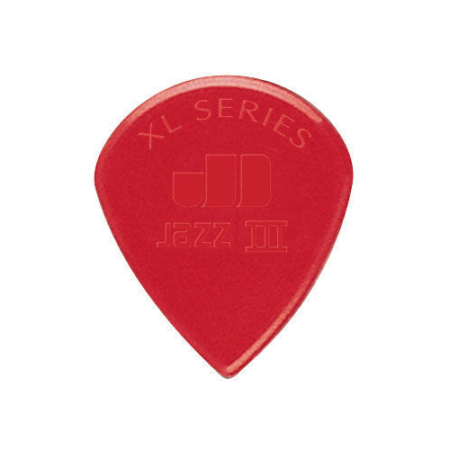 72 x Dunlop Jazz 3 XL Red Guitar Pick 47RXLN ** Jazz III Bulk Buy