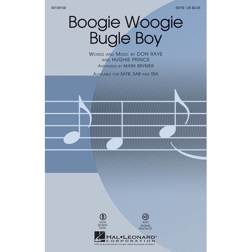 Boogie Woogie Bugle Boy SSA (Octavo)