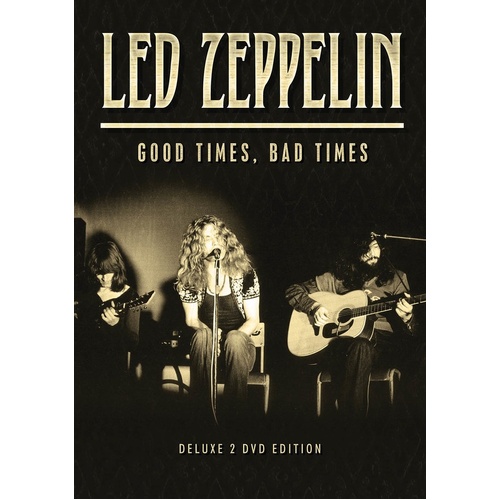 Led Zeppelin Good Times Bad Times DVD (DVD Only)