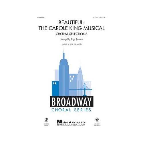 Beautiful: The Carole King Musical SSA Choral Medley, 12 Minutes, Hal Leonard, 52 Pages, Includes Classic Hits