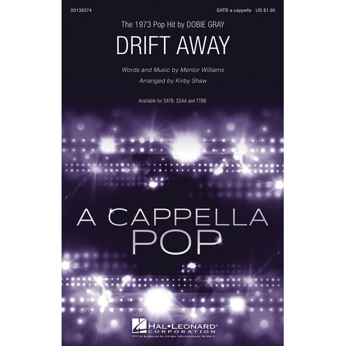 Drift Away SATB A Cappella (Octavo)