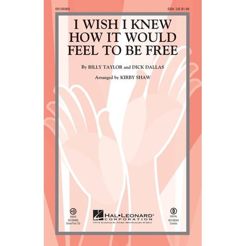 I Wish I Knew How It Would Feel To Be Free SSA (Octavo)