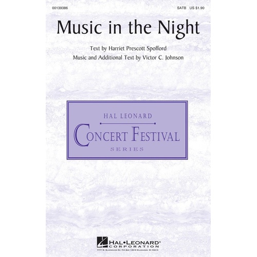 Music In The Night SATB (Octavo)