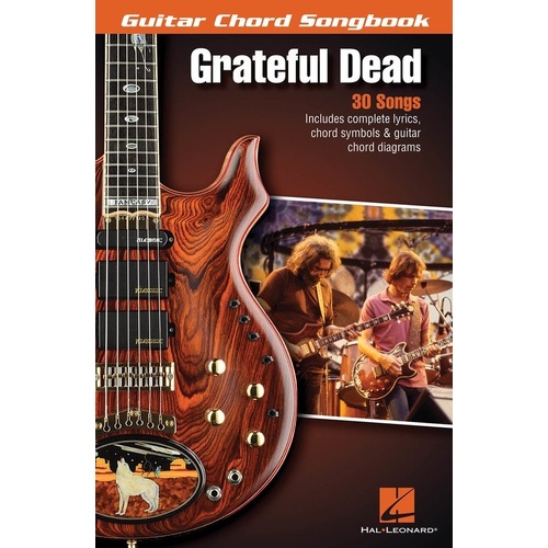 Grateful Dead Guitar Chord Songbook by Hal Leonard, 88 Pages, Includes 30 Favorites with Lyrics and Chords