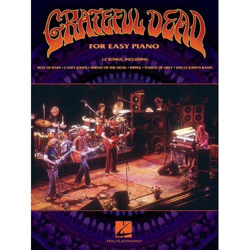 Grateful Dead For Easy Piano (Softcover Book)