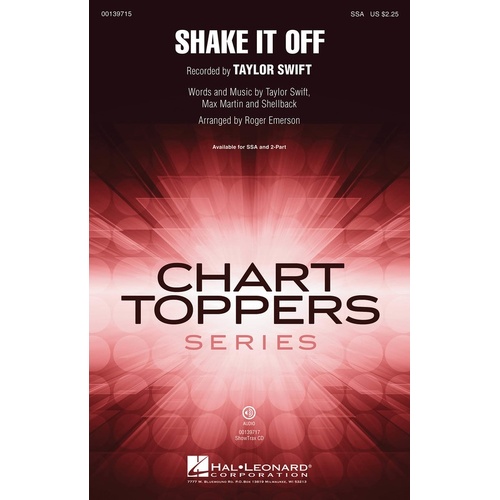 Shake It Off SSA (Octavo)