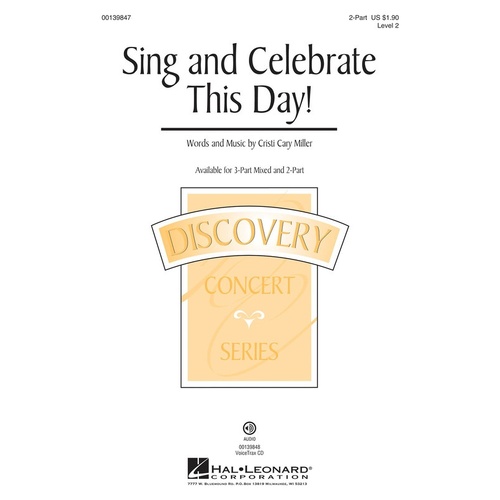Sing And Celebrate This Day! 2 Part (Octavo)