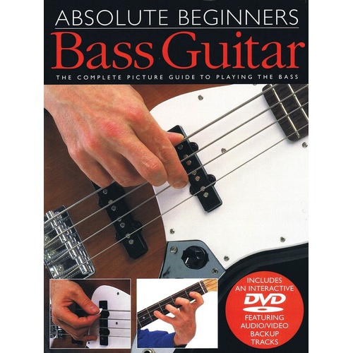Absolute Beginners Bass Guitar Book/DVD (Softcover Book/DVD)