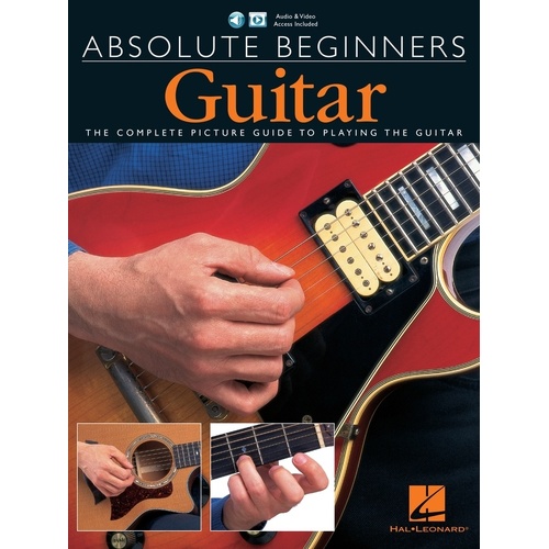 Absolute Beginners Guitar Book/CD/DVD (Softcover Book/CD/DVD)