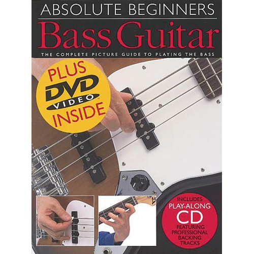 Absolute Beginners Bass Guitar Book/CD/DVD (Softcover Book/CD/DVD)