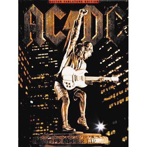 AC/DC Stiff Upper Lip Guitar TAB (Softcover Book)