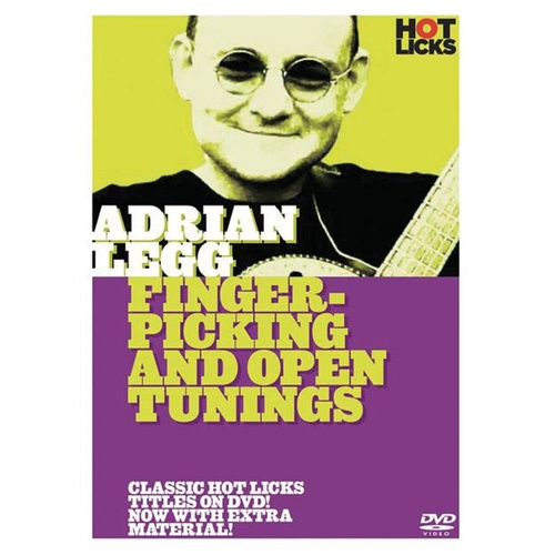 Adrian Legg - Fingerpicking And Open Tuning DVD