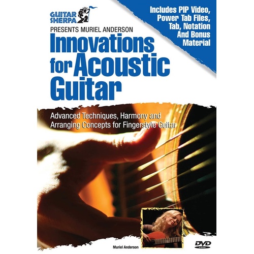 Muriel Anderson Innovations For Acoustic Guitar DVD 