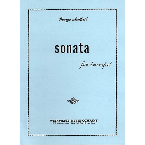 Antheil G. Sonata Trumpet/Piano(1953) 