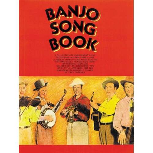 Banjo Songbook: 75+ Classic Tunes for 5-String Banjo, Tablature Included, 144 Pages, Oak Publications