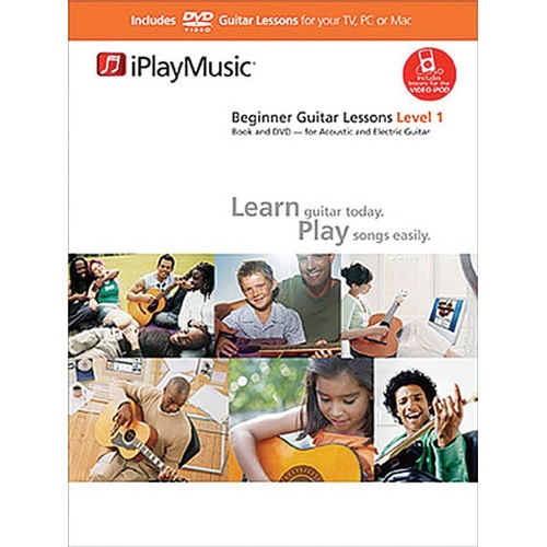 Beginner Guitar Lessons Level 1 Book/DVD (Softcover Book/DVD)