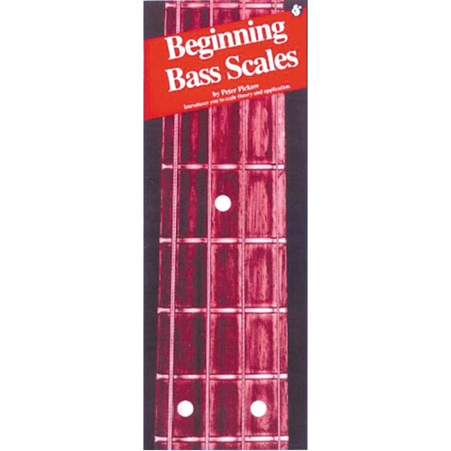 Beginning Bass Scales (Softcover Book)