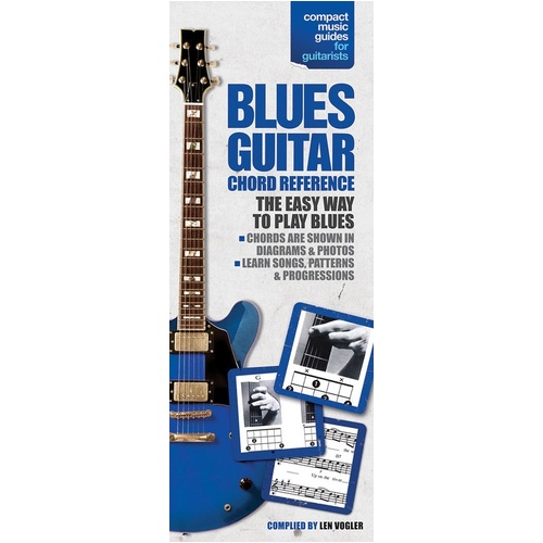 Compact Blues Guitar Chord Reference (Softcover Book)