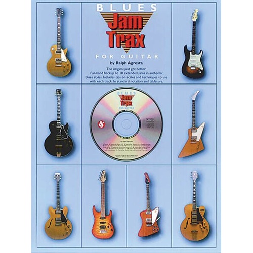 JamTrax Blues Guitar TAB Book/CD (Softcover Book/CD)