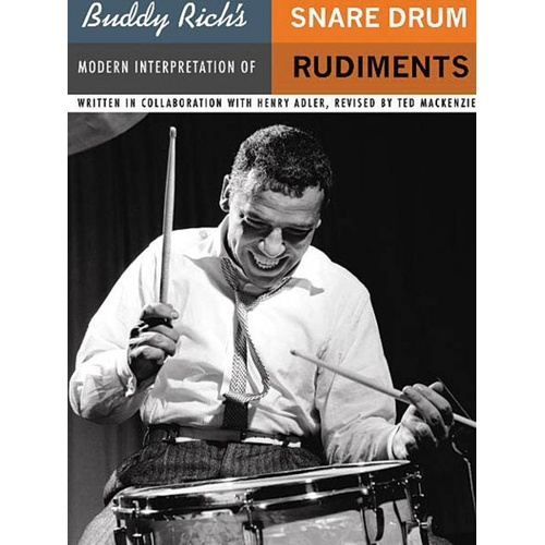 Buddy Rich's Modern Interpretation of Snare Drum Rudiments Book