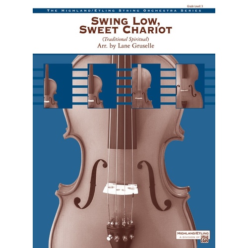Swing Low Sweet Chariot String Orchestra Sheet Music Grade 3